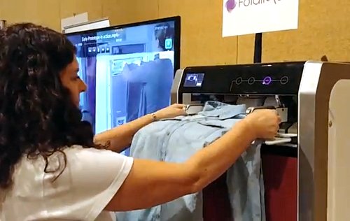 Finally, there's a machine to fold your clothes!