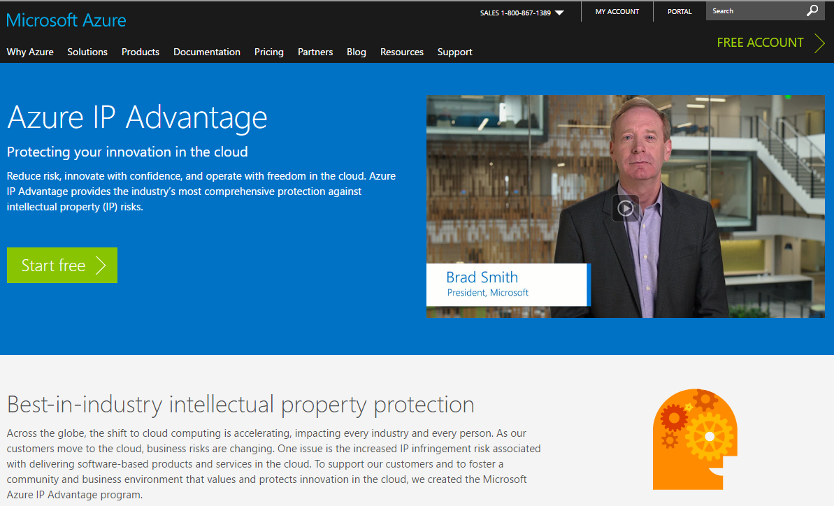 Microsoft woos startups to its cloud services by offering defense against patent trolls