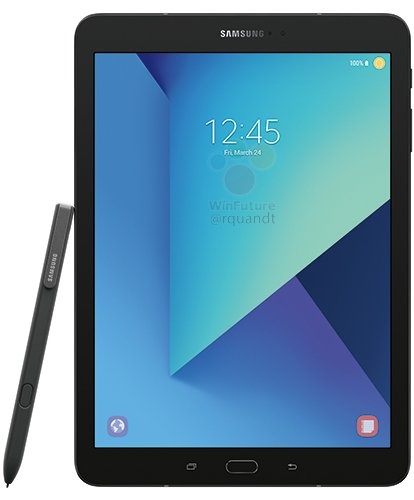 This is what the Galaxy Tab S3 with S Pen looks like 