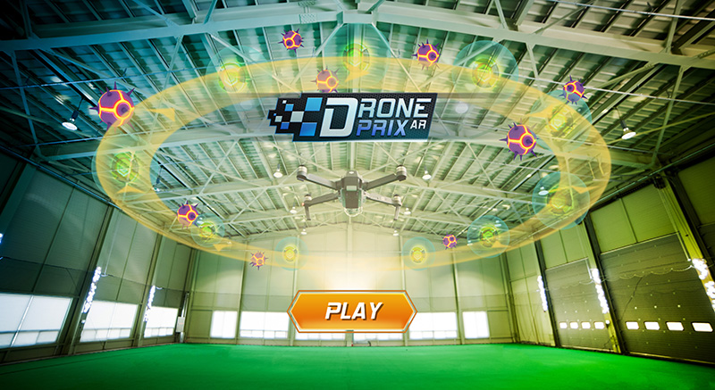 With the new Drone Prix AR game, any space is a racing space.