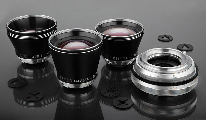 Three prime lenses, two aperture systems – meet the Neptune Convertible Art Lens System