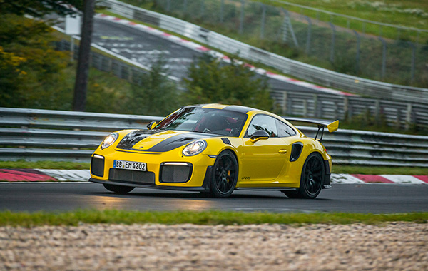 Porsche 911 GT2 RS sets new Nürburgring world record