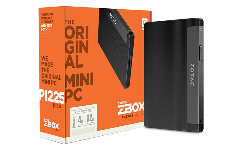 Zotac says its ZBOX PI225 is the world's smallest mini PC