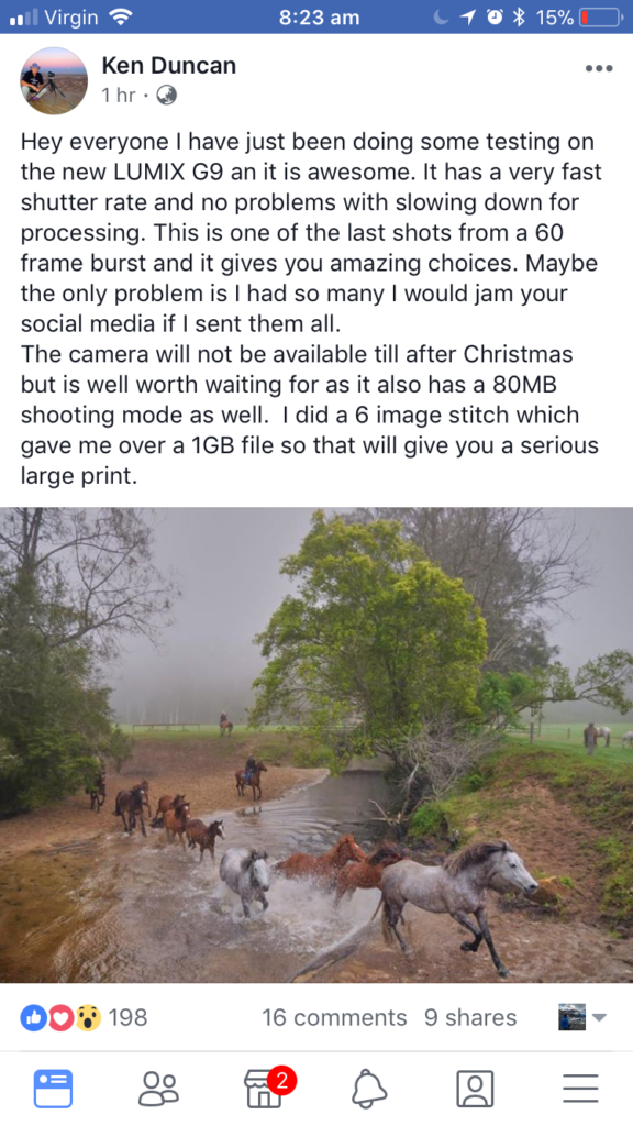 Rumor: New Pansonic G9 will have 80MP shooting mode and 60 frame burst