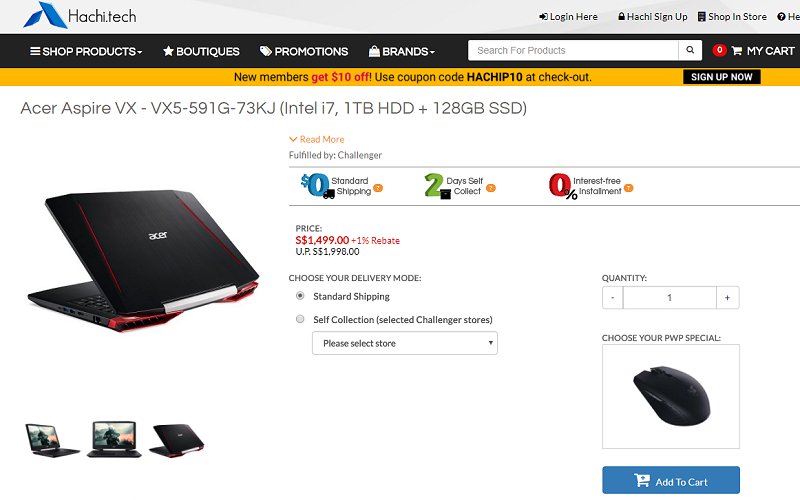 HWZ Deal Alert: 3rd October 2017