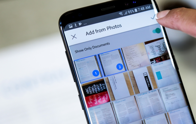 Adobe Scan has been downloaded over 4 million times. What does it do?