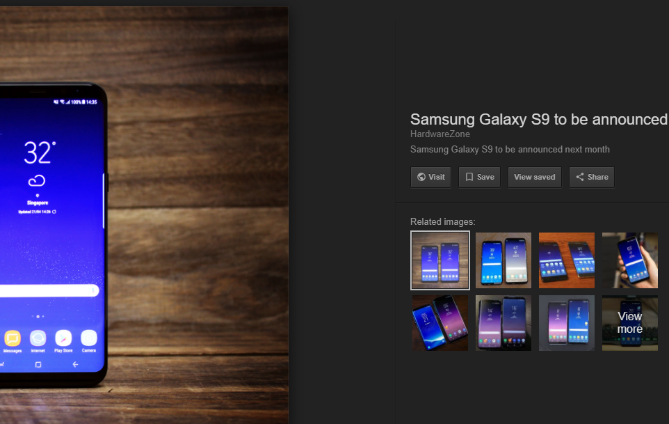 Google has removed the 'View Image' button from image search results