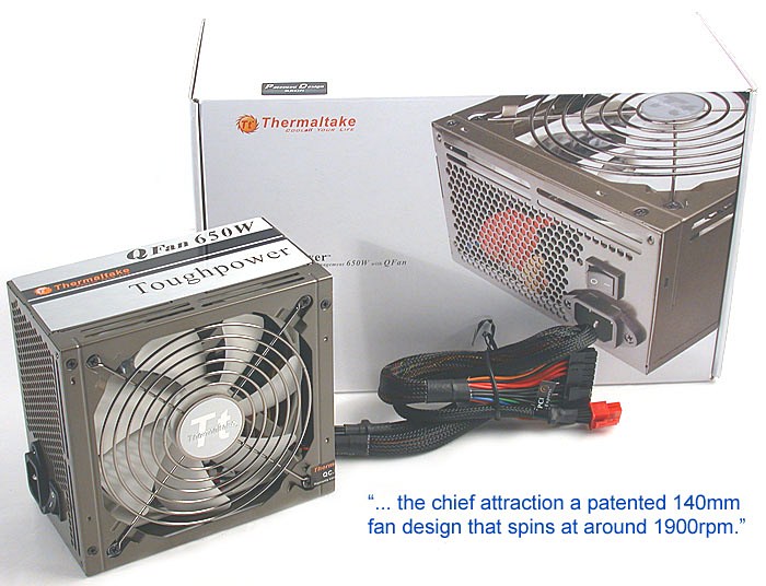 First Looks Thermaltake Toughpower QFan 650W PSU