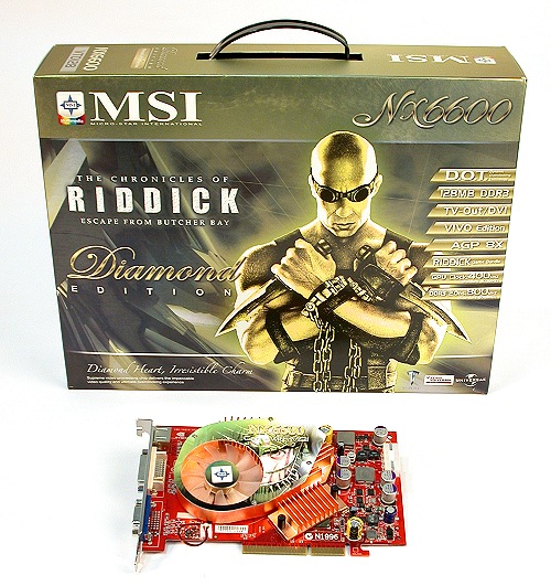 Product Bundle & Accessories MSI NX6600 Diamond (AGP & PCIe Combo Review)
