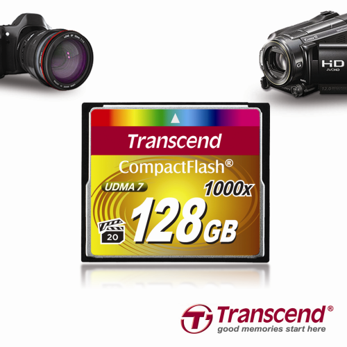 Transcend Releases 1000x CF Card Series