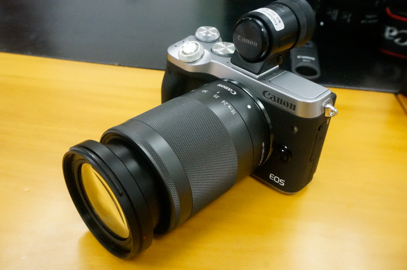 First images of Canon's latest mirrorless camera The EOS M6