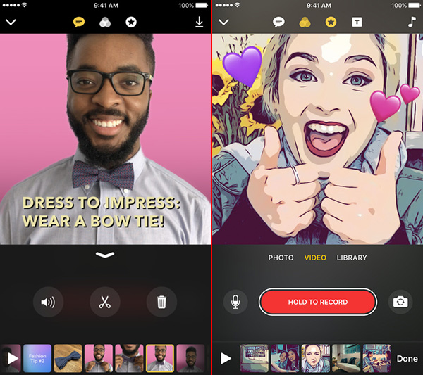 Apple's new Clips videoediting app is now available on the App Store