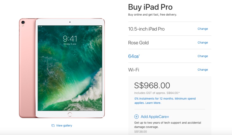 The Ipad Lineup Here S What You Can Buy From Apple For The Price Of An Iphone X Hardwarezone Com Sg