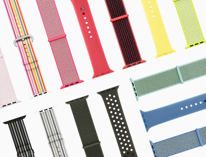 New Apple Watch bands in spring colors and styles available later this month