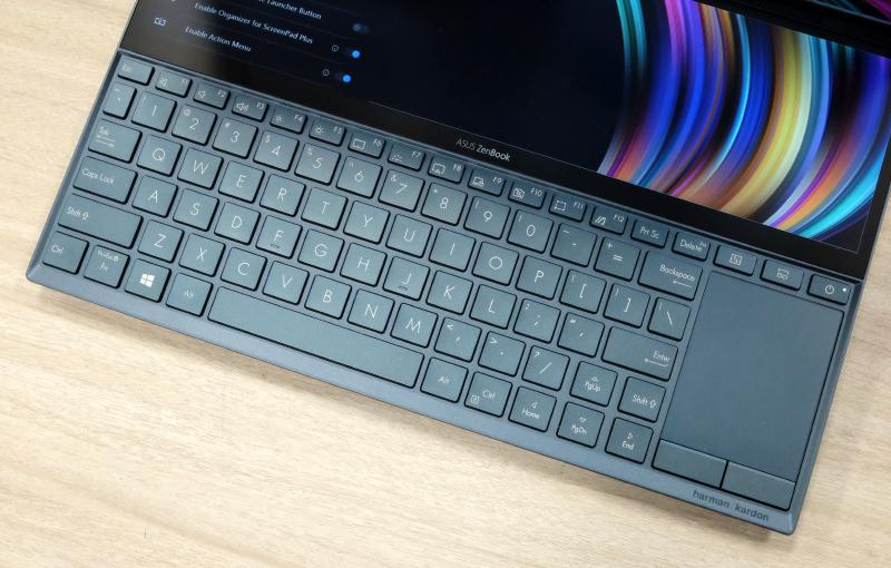 ScreenPad Plus experience ASUS ZenBook Duo UX481 review Can dual