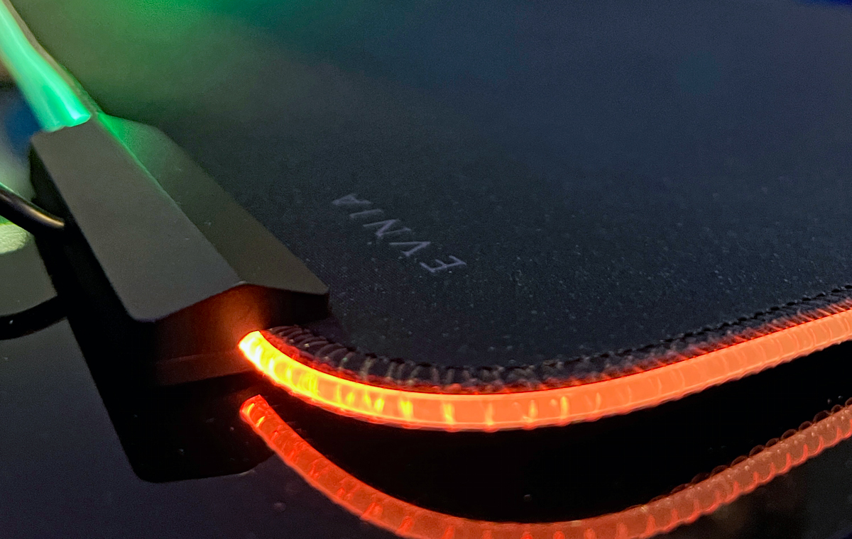 Philips Evnia monitors, keyboards, mice, headset, and mousemat