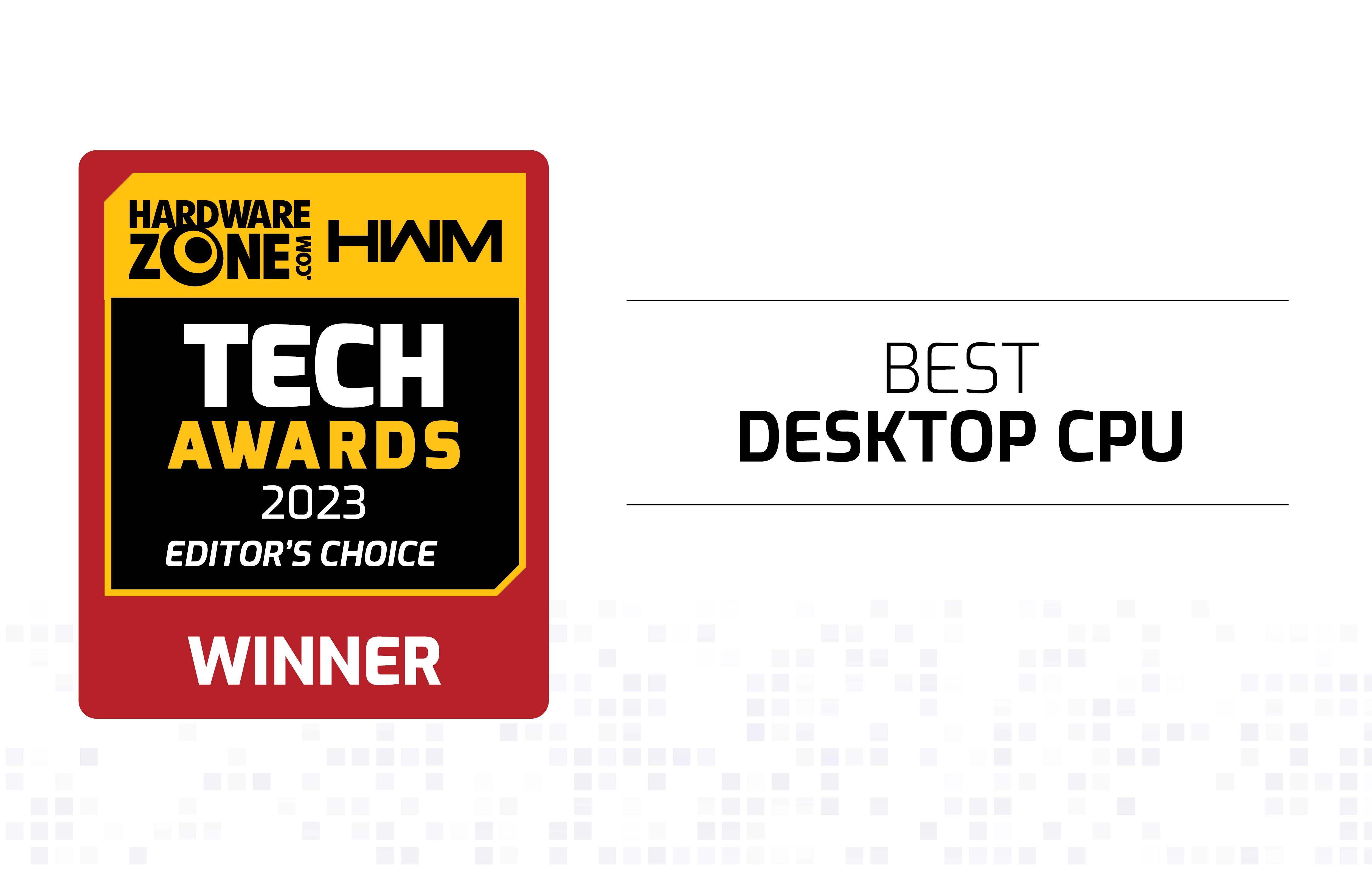 Best Desktop CPU Tech Awards 2023 Editor's Choice series