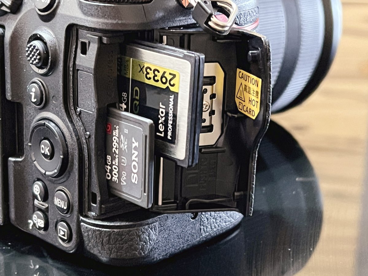 Type B Nikon Z6ii Sd Card Memory Card Slot Nikon Z6ii Cfexpress - Main Image