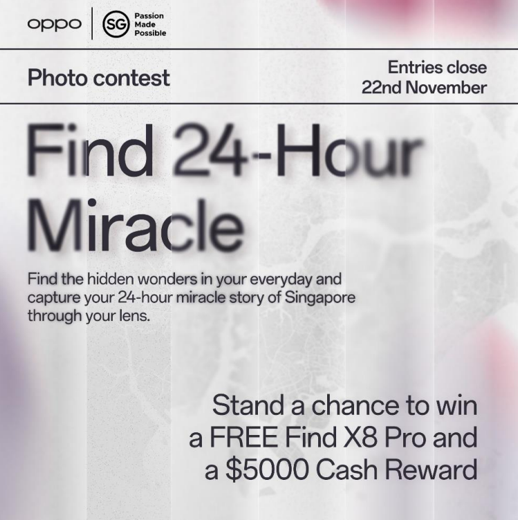 The details of this photography contest. Image: OPPO Singapore.
